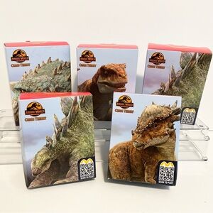 Jurassic World Chaos Theory Dinosaur Lot McDonalds Happy Meal Toy Cretaceous